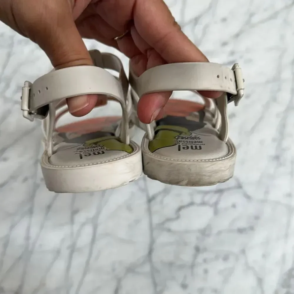 Mini Melissa Mel Goofy Disney sandals girls size 2